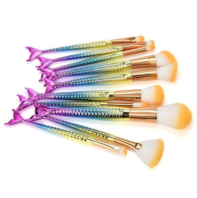 Mermaid Makeup Brushes Mermaid Makeup Brushes